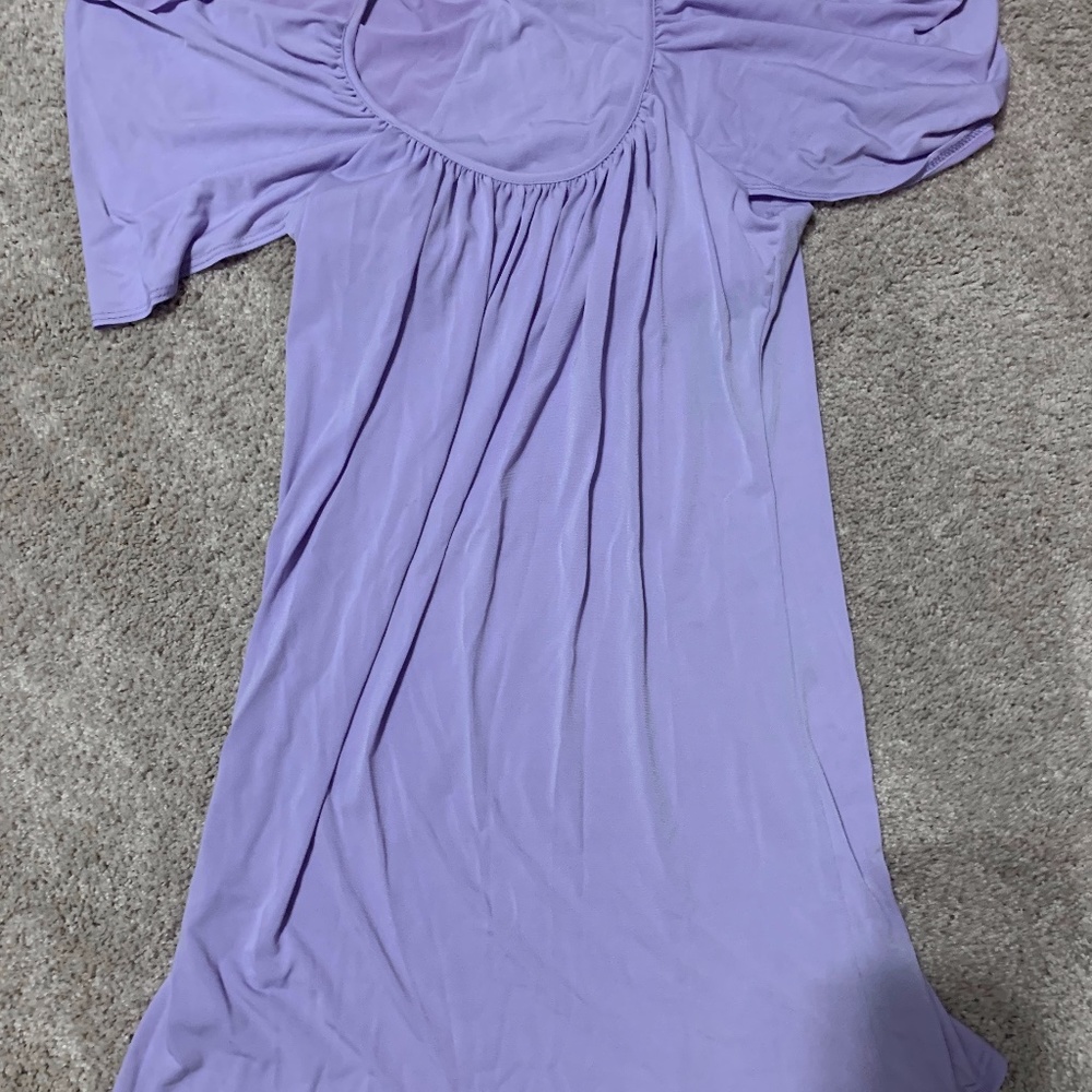 Boston Proper cold-shoulder dress